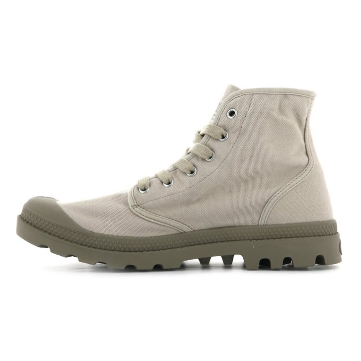 Palladium Pampa Hi Laarzen Heren Lichtgrijs | NL 94TFBME